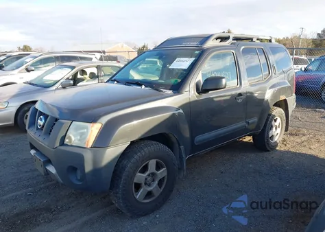 2006 Nissan Xterra S from USA, damaged, VIN 5N1AN08W16C511816